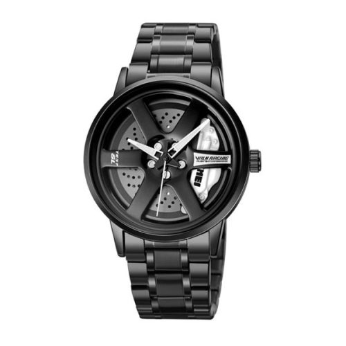 SKMEI 1787 Rotation Wheel Stainless Steel Watch for Men